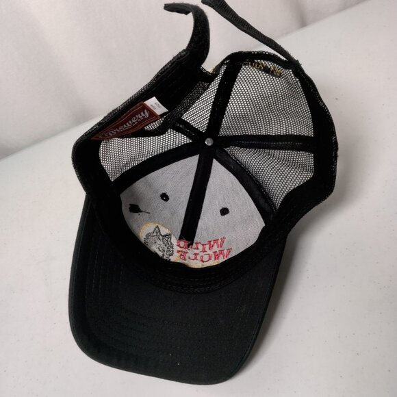 Wild Wolf Brewing Company Cap Hat Black Mesh Canvas Craft Beer Virginia Brewery - Picture 15 of 15